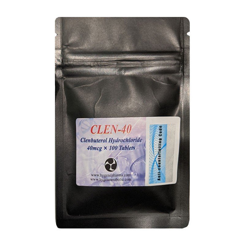 Hygene Pharma Clenbuterol 40mcg x 100 tabs