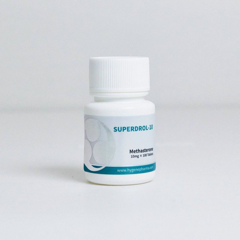 Hygene Pharma SUPERDROL Methasterone 10mg x 100 tabs