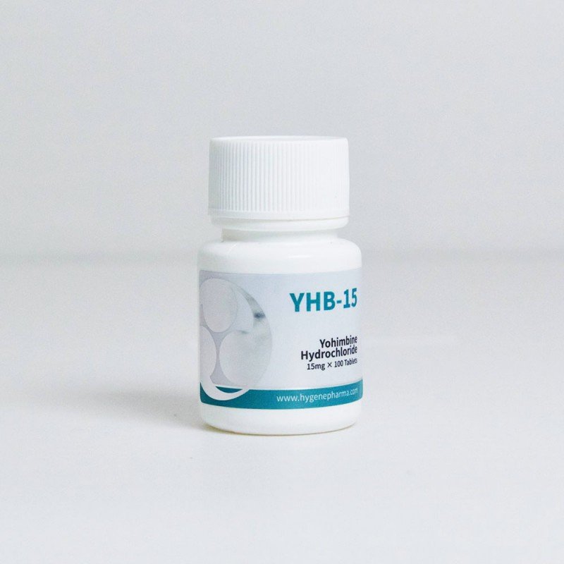 Hygene Pharma Yohimbine Hcl 15mg x 100 tablets